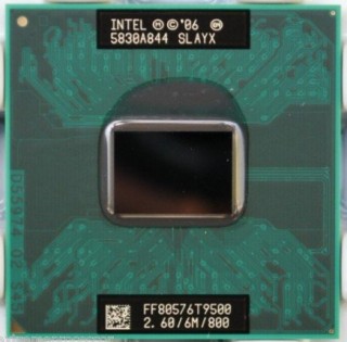 CPU T9500 2.6Ghz, 6MB cache L2